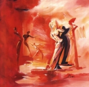 Romance in Red I - Art Print by Alfred Gockel | Movie Poster Prints from Posterazzi