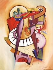 Play It Again II - Art Print by Alfred Gockel | Movie Poster Prints from Posterazzi