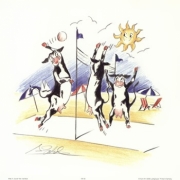 Volleyball - Art Print by Alfred Gockel | Movie Poster Prints from Posterazzi