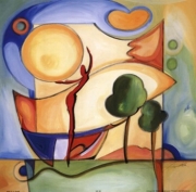 Fun in the Sun I - Art Print by Alfred Gockel | Movie Poster Prints from Posterazzi