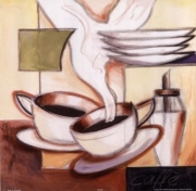Caffe - Art Print by Alfred Gockel | Movie Poster Prints from Posterazzi