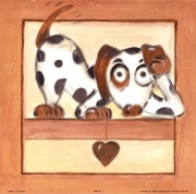 Puppy Love III - Art Print by Alfred Gockel | Movie Poster Prints from Posterazzi