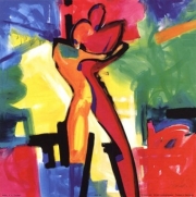 Technicolor Love I - Art Print by Alfred Gockel | Movie Poster Prints from Posterazzi