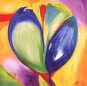 Riotous Tulips I - Art Print by Alfred Gockel | Movie Poster Prints from Posterazzi