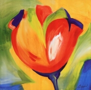 Riotous Tulips IV - Art Print by Alfred Gockel | Movie Poster Prints from Posterazzi
