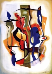 Composition I - Art Print by Alfred Gockel | Movie Poster Prints from Posterazzi