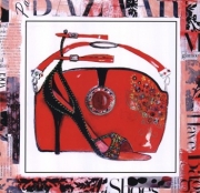 Magazine Mania Shoes I - Art Print by Marina Addison | Movie Poster Prints from Posterazzi