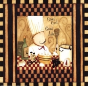 Dan Dipaolo Kitchen Favorites: Good Food 9.00 x 9.00 Poster Print