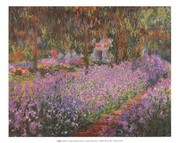 "The Artist's Garden at Giverny, c.1900" - Art Print by Claude Monet | Movie Poster Prints from Posterazzi