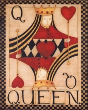 Queen of Hearts - Art Print by Dan Dipaolo | Movie Poster Prints from Posterazzi