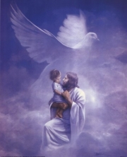 Christ and Child - Art Print by Danny Hahlbohm | Movie Poster Prints from Posterazzi