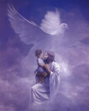 Christ And Child - Art Print by Danny Hahlbohm | Movie Poster Prints from Posterazzi