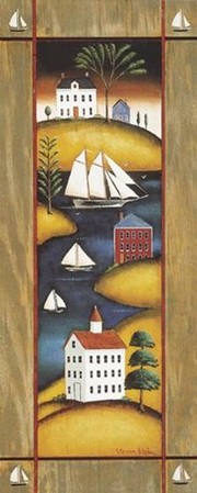 Sailboat Panel - Art Print | Movie Poster Prints from Posterazzi