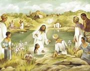 Baptism at River's Edge - Art Print by Beverly Lopez | Movie Poster Prints from Posterazzi