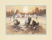 Pottery / Southwest Landscape - Art Print by Charles Carol Coleman | Movie Poster Prints from Posterazzi