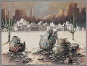 T.c. Chiu - Southwest Landscape Size 6x8 - Art Print by T.C. Chiu | Movie Poster Prints from Posterazzi