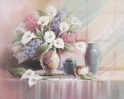 Calla Lily Blossoms - Art Print by T.C. Chiu | Movie Poster Prints from Posterazzi
