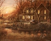 Canoe Trip - Art Print by T.C. Chiu | Movie Poster Prints from Posterazzi