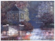 T.c. Chiu - Swans/Gazebo (verse) Size 6x8 - Art Print by T.C. Chiu | Movie Poster Prints from Posterazzi