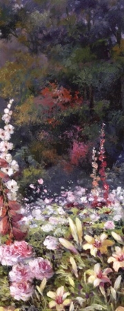 Summer Garden Triptych - Art Print by T.C. Chiu | Movie Poster Prints from Posterazzi