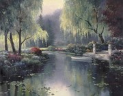 T.c. Chiu - Willow Park Lake Size 22x28 - Art Print by T.C. Chiu | Movie Poster Prints from Posterazzi