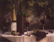 Insignia Wine - Art Print by T.C. Chiu | Movie Poster Prints from Posterazzi