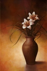 Flowering Orchid II - Art Print by T.C. Chiu | Movie Poster Prints from Posterazzi