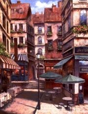 T.c. Chiu - La Bistro Size 22x28 - Art Print by T.C. Chiu | Movie Poster Prints from Posterazzi