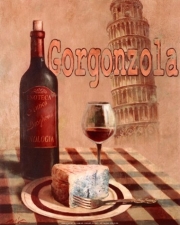 Gorgonzola - Pisa - Art Print by T.C. Chiu | Movie Poster Prints from Posterazzi