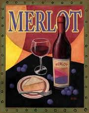 Merlot - Art Print by T.C. Chiu | Movie Poster Prints from Posterazzi