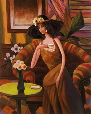 Tea Time Right - Art Print by T.C. Chiu | Movie Poster Prints from Posterazzi