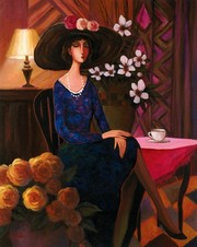 Tea Time Left - Art Print by T.C. Chiu | Movie Poster Prints from Posterazzi