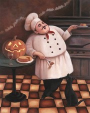 Halloween Chef I - Art Print by T.C. Chiu | Movie Poster Prints from Posterazzi