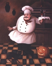 Halloween Chef II - Art Print by T.C. Chiu | Movie Poster Prints from Posterazzi