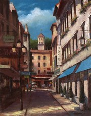 Merchant Street - Art Print by T.C. Chiu | Movie Poster Prints from Posterazzi