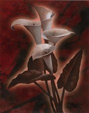 Glowing Cala Lily - Art Print by T.C. Chiu | Movie Poster Prints from Posterazzi