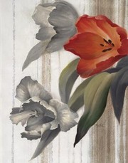 Tulip Sur Papier - Art Print by T.C. Chiu | Movie Poster Prints from Posterazzi