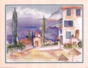 Terrace View - Art Print by Terry Madden | Movie Poster Prints from Posterazzi