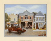 Firehouse - Art Print by Kay Lamb Shannon | Movie Poster Prints from Posterazzi