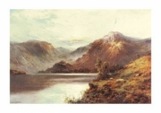 A Highland Loch - Art Print by Alfred De Breanski | Movie Poster Prints from Posterazzi