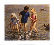 The Toy Boats - Art Print by Paul Gribble | Movie Poster Prints from Posterazzi