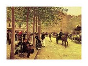 A Sunday Afternoon 28 x 20 Poster Print