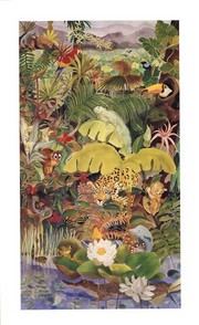 Down in the Jungle - Art Print by Angela Newberry | Movie Poster Prints from Posterazzi