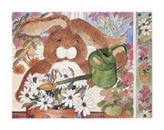 Bunny Gardening - Art Print | Movie Poster Prints from Posterazzi