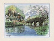 Cottage In City - Art Print by Andres Orpinas | Movie Poster Prints from Posterazzi