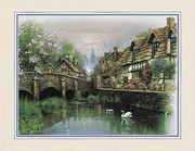 Quaint Village - Art Print by Andres Orpinas | Movie Poster Prints from Posterazzi