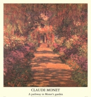 "A Pathway in Monet's Garden at Giverny, c.1902" - Art Print by Claude Monet | Movie Poster Prints from Posterazzi