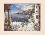 Raul Conte - Tea on Terrace Size 22x28 - Art Print by Raul Conte | Movie Poster Prints from Posterazzi