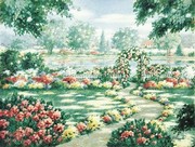 Trellis by the Lake - Art Print by Carol Ann Curran | Movie Poster Prints from Posterazzi