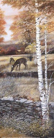 Deer Trails - Art Print by Ruane Manning | Movie Poster Prints from Posterazzi